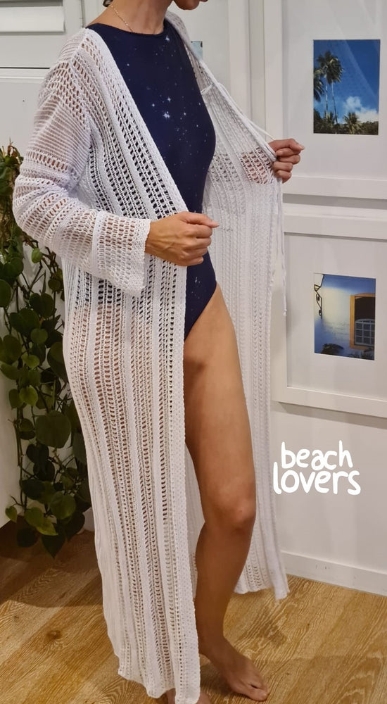 
                  
                    Beach cover - Knitting long white
                  
                